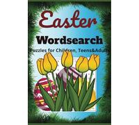 Easter wordsearch: Word Searches with Easy to Read Print about Easter, Spring and More / 9x6 inches, 110 pages / 50+ Puzzles