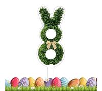 Easter Yard Decorations - Collision And Fade-proof 2D Acrylic Tree Ornament - 40x20x0.5cm Weatherproof Design Easter Garden Stakes - Versatile Display Optifor Home Indoor Porch Lawn Park Holiday Party