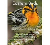 Eastern Birds Educational Activity Coloring Book