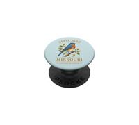 Eastern-Bluebird Pride Show-Me Region, emblema vintage PopSockets PopGrip Adesivo