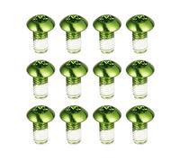 EASTERN POWER Viti Disco Freno Mountain Bike, Viti Freni a Disco MTB, Vite Freno M5 * 10 MM in Acciaio, Verde, 12 Pezzi