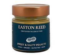 Easton Reed Bio Sweet & Salty Peanuts, burro Crunchy Peanut, con arachidi tostate, zucchero di cocco e sale rosa dell'Himalaya di Punjab, spalmabile croccante, vegano, senza olio di palma, ricco di