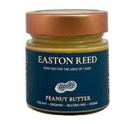 Easton Reed Burro biologico Peanut, realizzato con arachidi biologiche tostate, vegano, senza glutine, senza olio di palma e zucchero, fonte di proteine per colazione, ciotole, frullati, cottura e