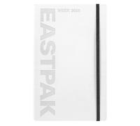 EASTPAK, Agenda 2026 Ufficiale Eastpak, Agenda Settimanale 12 Mesi Large, con 192 Pagine, Elastico, Tasca Portatutto, Segnalibro, Planner Mensile, Calendario 2026 e 2027, Formato 13 x 21 cm, Ice