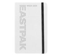 EASTPAK, Agenda 2026 Ufficiale Eastpak, Agenda Settimanale 12 Mesi Midi, Planner Settimanale con 192 Pagine, Elastico, Tasca Portatutto, Segnalibro, Calendario 2026 e 2027, Formato 9 x 14 cm, Ice