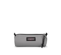 Eastpak Benchmark, astuccio per cancelleria singolo, compatto, con cerniera, con ampio scomparto principale, 6 x 20.5 x 7.5 cm, grigio ghiaia