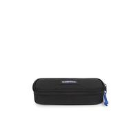 Eastpak Astuccio ovale singolo - Astuccio per cancelleria organizzato con scomparti interni e tasca con cerniera, 5 x 22 x 9 cm - Kontrast Black Blue