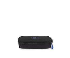 Eastpak Astuccio ovale singolo - Astuccio per cancelleria organizzato con scomparti interni e tasca con cerniera, 5 x 22 x 9 cm - Kontrast Black Blue