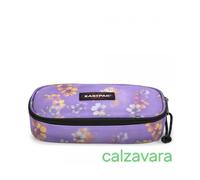 Eastpak Astuccio Portapenne Ovale - Flora Fade Lilac