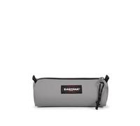 Eastpak Benchmark, astuccio per cancelleria singolo, compatto, con cerniera, con ampio scomparto principale, 6 x 20.5 x 7.5 cm, grigio ghiaia