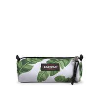 EASTPAK Benchmark Single Astuccio, 21 cm, Bianco (Brize Leaves Natural)