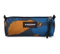 EASTPAK BENCHMARK SINGLE, Astuccio portapenne, Taglia Unica, Giallo/Blu (Brize Banana Navy)