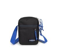 Eastpak Borsa a tracolla The One - Borsa a tracolla compatta con diverse tasche con zip, tracolla regolabile, capacità 2 L, 21 x 16.5 x 5.5 cm - Kontrast Black Blue