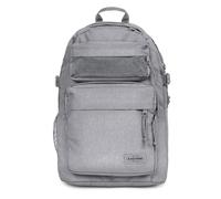 EASTPAK Double Pro - Zaino Performance da 32 litri, con custodia per laptop da 16", doppio scomparto, tasca di sicurezza, portabottiglie e organizer, colore: grigio domenica