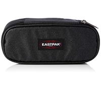 EASTPAK Oval Single Astuccio, 22 cm, Tessuto glitterato, Nero (Spark Dark)