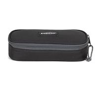 EASTPAK Oval Single Astuccio Portapenne, Taglia Unica, Nero (Kontrast Grade Grey)