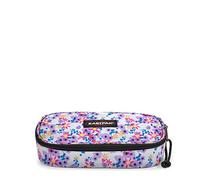 EASTPAK Oval Single Ditsy White - Astuccio portapenne, multicolore, multicolore, moderno