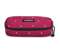 Eastpak, ovale, a pois, colore: vinaccia, colore: argento