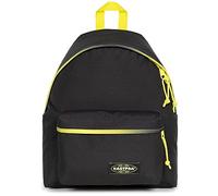 EASTPAK Padded Pak’r, Zaino Unisex - Adulto, Nero (Kontrast Grade Lime), Taglia unica
