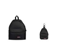 EASTPAK Padded Pak'r Zaino, 40 cm, 24 L, Nero (Black) + Mini Padded Portafoglio,