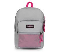 Eastpak Zaino Pinnacle - Ampio zaino a doppio scomparto con organizer interno, schienale e cinghie imbottiti, capacità 38 L, 42 x 32 x 25.5 cm - Kontrast Grey Pink