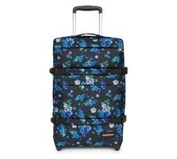 Eastpak - Valigia da 42 litri - Transit'r Plus S Floral Bloom Black in Pelle - Blu