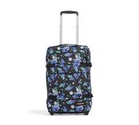 Eastpak - Valigia da 42 litri - Transit'r Plus S Floral Bloom Black in Pelle - Blu