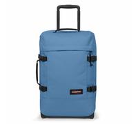 Eastpak Tranverz S Trolley Cabina 42L (51 x 32,5 x 24 cm), valigia bagaglio a mano con ruote, resistente e leggera, doppio scomparto, manico telescopico e TSA lock - AVIATOR BLUE