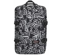 Eastpak Travelpack Letters - zaino tempo libero Black/White unisex