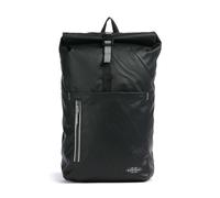 Eastpak Up Zaino roll-top nero, poliammide, unisex