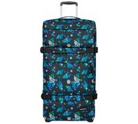 Eastpak - Valigia da 75 litri - Transit'r Plus M Floral Bloom Black in Pelle - Blu