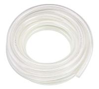 Eastrans 3/4" ID x 10 Ft High Pressure Braided Clear PVC Vinyl Tubing, Heavy Duty Reinforced Vinyl Hose, BPA Free and Non-Toxic