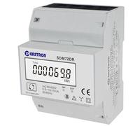 EASTRON SDM72-DR-MID - Misuratore Elettrico, Contatore Digitale di Corrente Rotante, 100 A, 3 Fasi, Contatore di Corrente per Guida DIN con Possibilità di Resetà, Calibrato