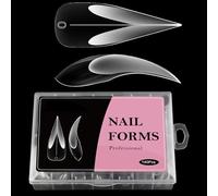 Eastuy Forme Per Unghie Per Ricostruzione Gel,Modello Manicure Fatta a Mano - Accessorio Stampo Manicure Fai Da Te Per Casa E Viaggio