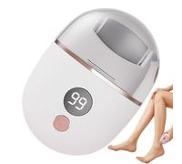 Eastuy Grattugia elettrica per calli | Apparecchio per pedicure elettrico | Dispositivo a batteria ricaricabile con display, Rasoio-Levigatrice per pelle secca e morta, Kit di strumenti per uomini e