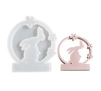 Eastuy In Silicone Per Candele,Forma Coniglio Riutilizzabile - Per Candele,Design Farfalla Sgancio Facile Pasqua Lavorazione Sapone Cioccolato Decorazione Casa Fai Da Te Progetti Festivi