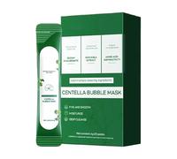 Eastuy Maschera Viso Schiumogena - Maschera Schiuma Purificante Profonda | Idratante Naturale Organico Foglio Detergente Pori Per Idratazione Illuminante Purificante Rassodante Rinfrescante
