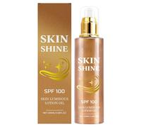 Eastuy Olio Corpo Lucente | 100ml Olio Cura Corpo Bagliore Solare Effetto Luce Idratante,Pelle Secca Sensibile Doccia Viaggio Spiaggia Serata