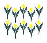 Eastuy Protezione Per Aiuole,10 Pezzi Recinto Decorativo Da Giardino - Per Proteggere Piante Piscina Animali Domestici Cortile