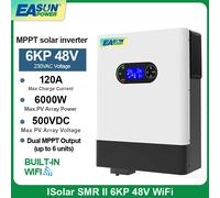 EASUN Inverter solare ibrido 6KW 48V 230V 24V 3.2KW 4KW 120A Mppt Carica solare Grid Tie Inverter con supporto WIFI parallelo