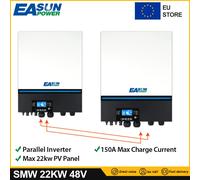 EASUN POWER Inverter 22KW 230V 48V 50hz/60hz 500vdc PV 150A MPPT caricatore solare Convertr supporto WIFI integrato litio BMS EU