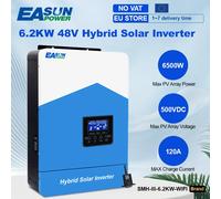 EASUN POWER Inverter solare ibrido 6.2KW 4.2KW 3.2KW 2.2KW Onda sinusoidale pura MPPT 12V 24V 48V 220v Caricatore solare Power Home Inversor