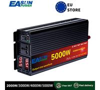 EASUN POWER Solar power Inverter 2000W 3000W 4000W 5000W onda sinusoidale pura da 12v a 220v convertitore di tensione ca Micro Inverter per auto
