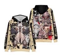 Easwisa Anime GACHIAKUTA 3D Merch Hoodie Moda Casual Manica Lunga Pullover Hip Hop Streetwear Uomini E Donne Harajuku Felpa con Cappuccio-A||m