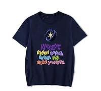 Easwisa T-Shirts Tendance Katseye T-Shirts Décontractés En Coton À Manches Courtes pour Hommes Et Femmes vêtements Hip-Hop Et Streetwear Cadeaux pour Les Fans-Navy||XX_l
