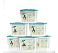 Easy 6 confezioni da 500 ml e molto semplice da usare. Assorbente anti umidità per casa, armadi, stanze, cassetti, pareti e auto. Elimina odori e previene la condensa