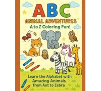 Easy A to Z Animal Kingdom: Fun & Educational Coloring for Kids