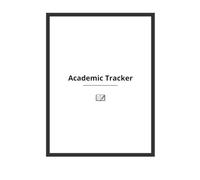 Easy Academic Student Planner: Weekly & Monthly Organizer with Homework Tracker for Middle School Kids