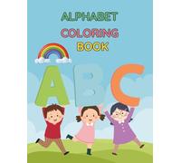 Easy alphabet coloring book: Preschool Book