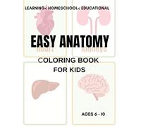 Easy Anatomy Coloring Book For Kids
